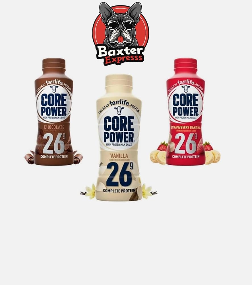 Baxter Expresss Fairlife Core Power High Protein Milk Shakes Variety - 12 Pack - image 2