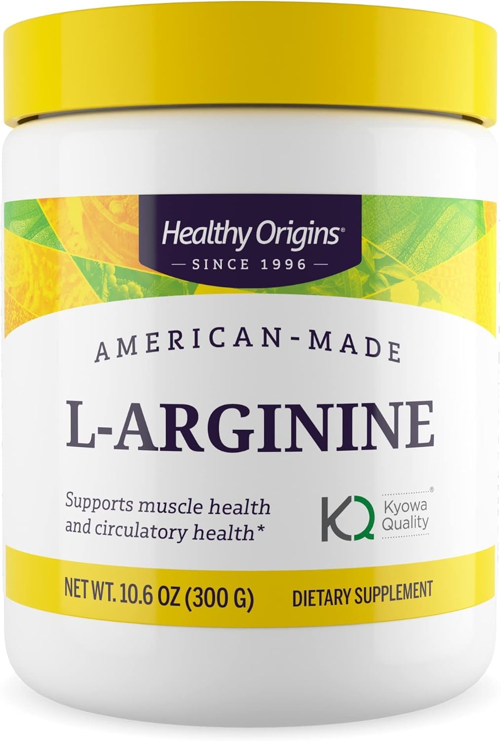 Healthy Origins L-Arginine Powder 5000 mg - 300g