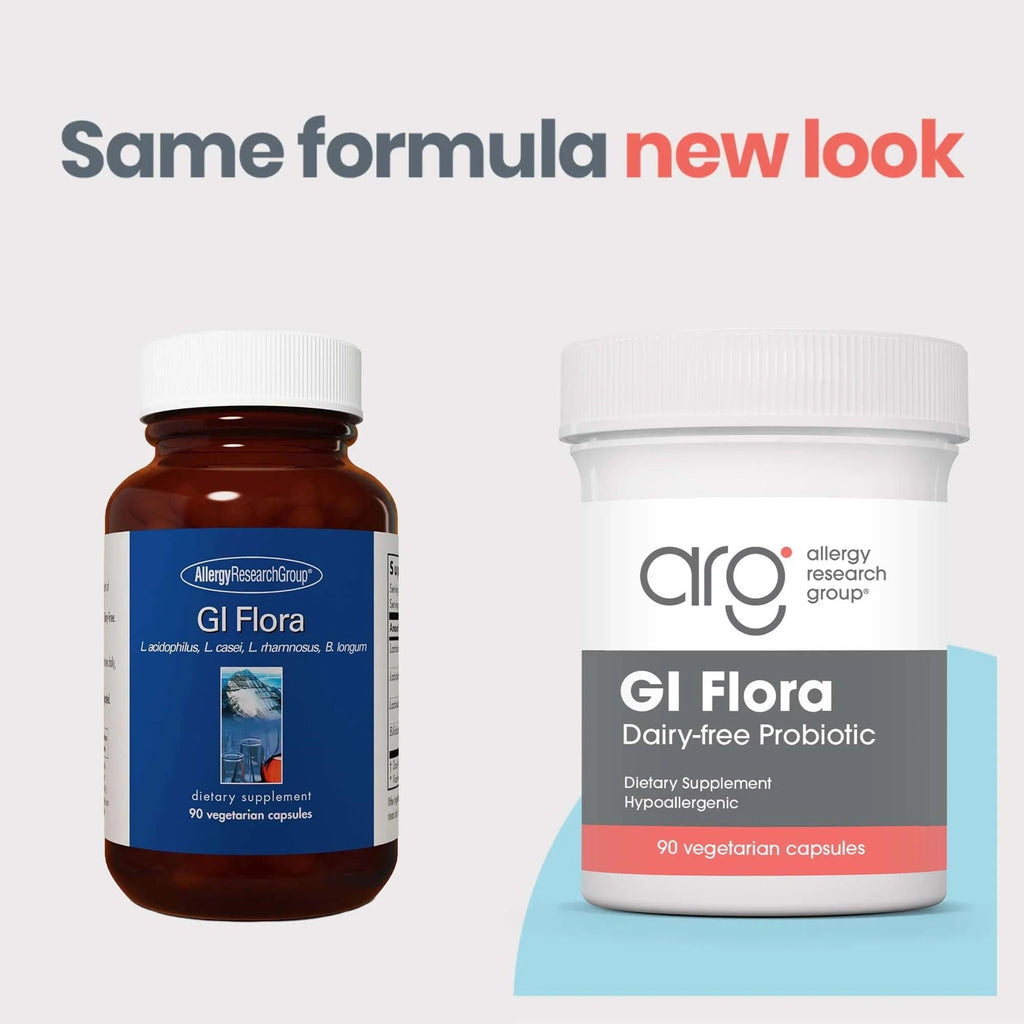 Allergy Research Group GI Flora Dairy Free - 90 Capsules - image 5