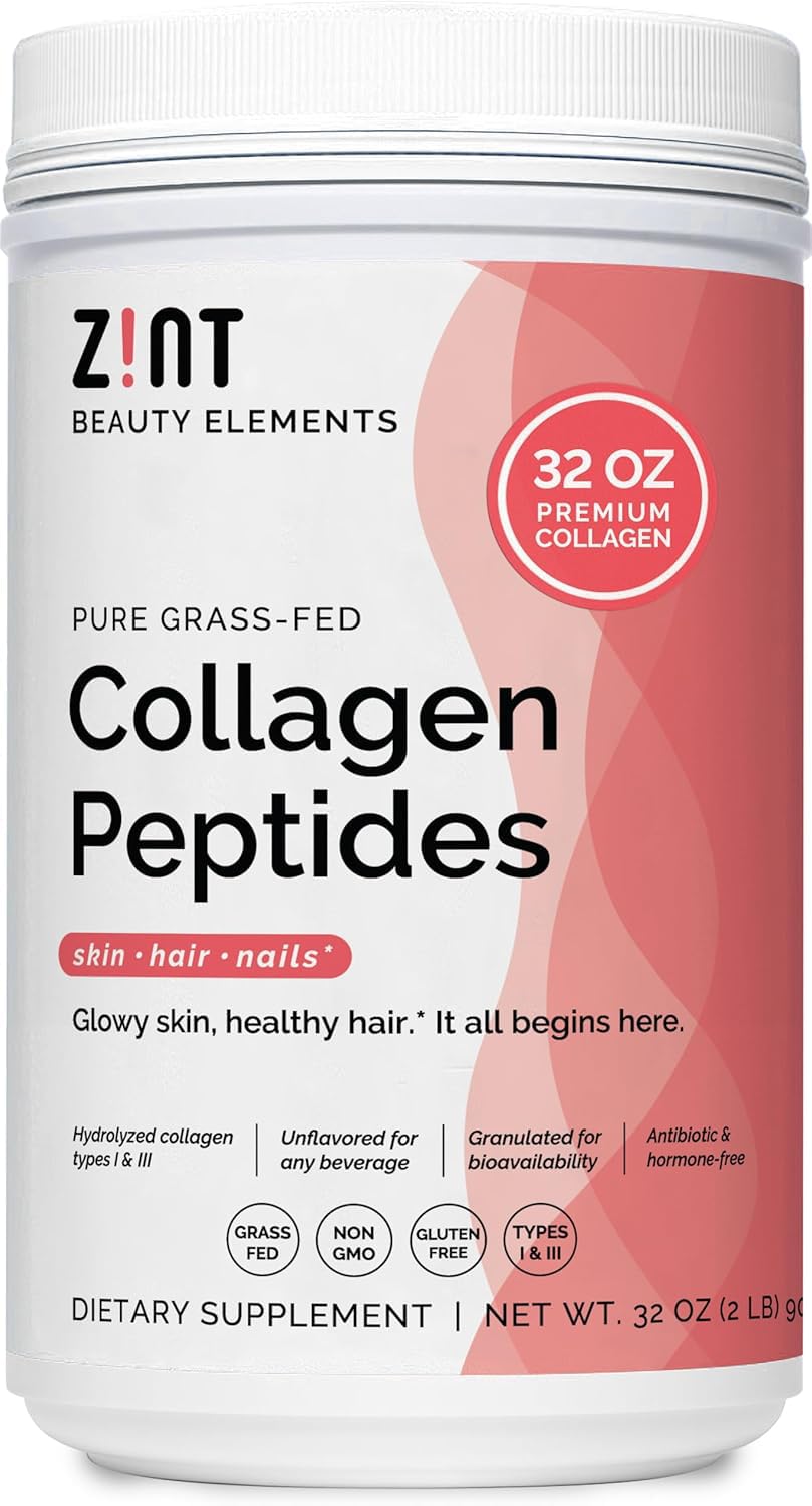 Zint Collagen Peptides Powder - 32 Ounce