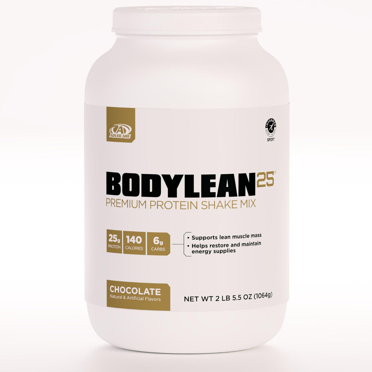 AdvoCare BodyLean25 Whey Protein Isolate Powder Chocolate