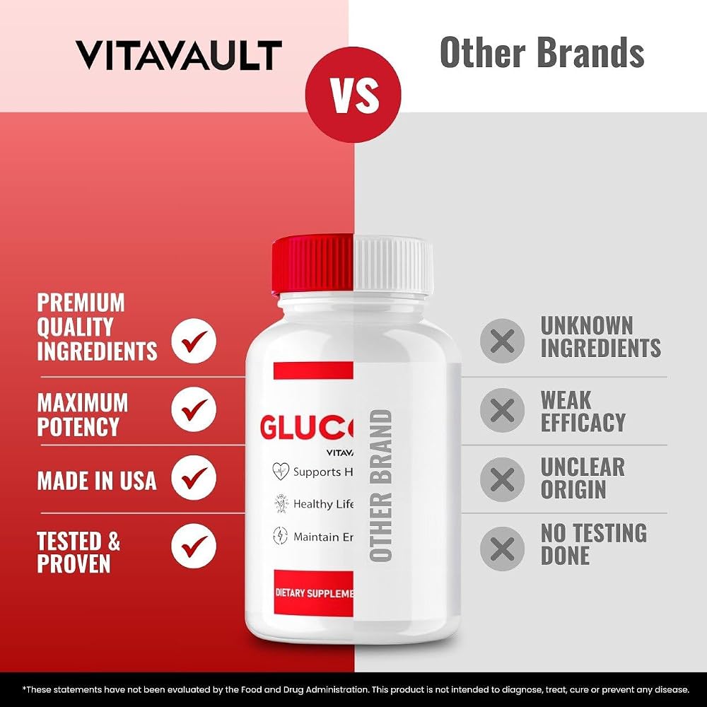Vitavault Gluconax Maximum Strength Support Supplement - 180 Capsules - image 7