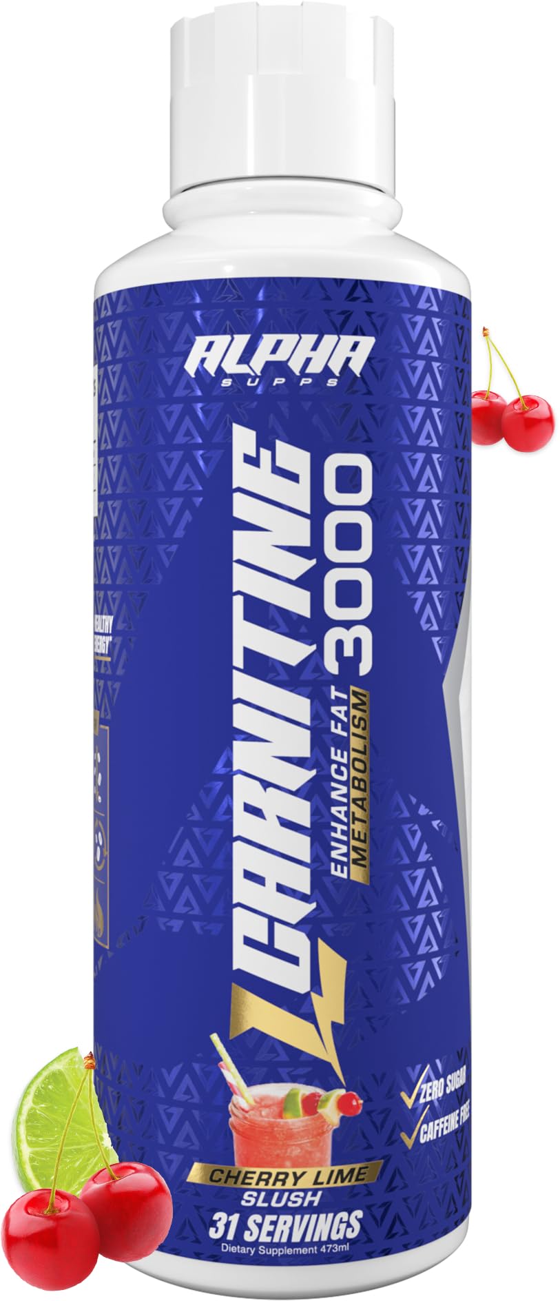 Alpha Supps - L-Carnitine 3000 mg Liquid