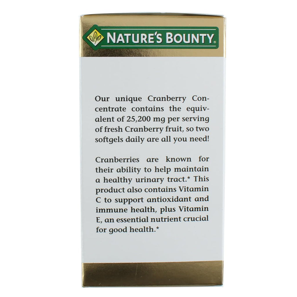 Nature's Bounty Cranberry Dietary Supplement - 60 Softgels - image 2