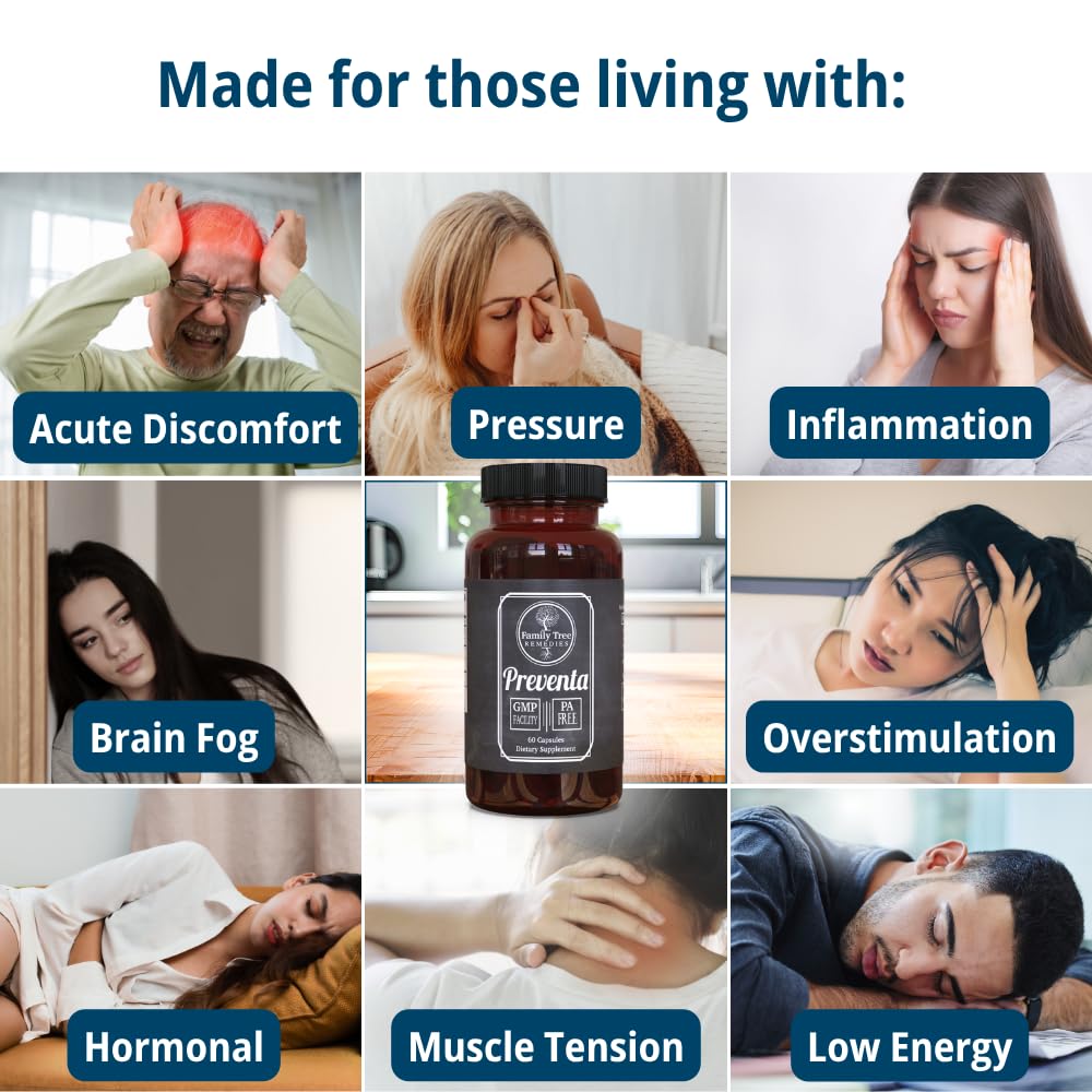 Family Tree Remedies Preventa Daily Support Supplement - 60 Capsules - image 4