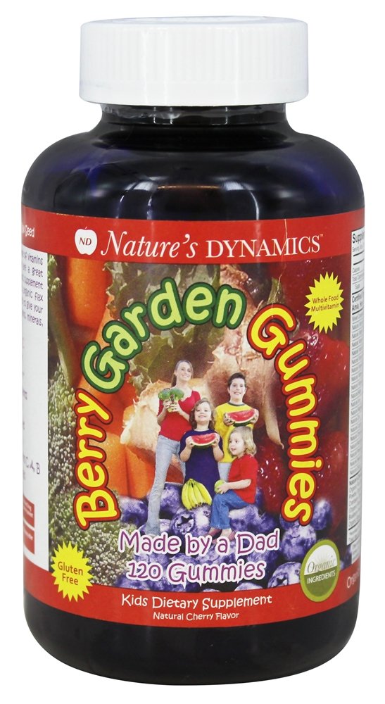 Nature's Dynamics Kids Berry Garden Multivitamin Gummy - 120 Gummies