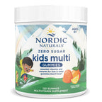 Nordic Naturals Zero Sugar Kids Multi Gummies Ages 4+ - 120 Count