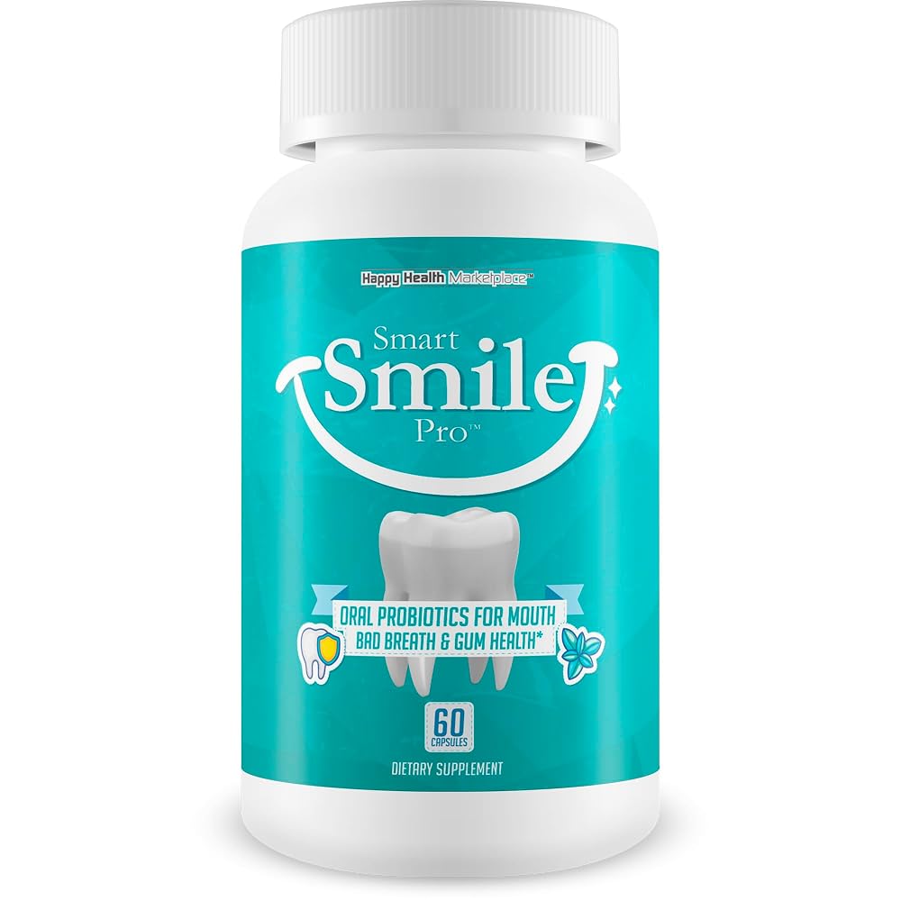 Happy Health Marketplace Smart Smile Pro Oral Probiotics - 60 Capsules