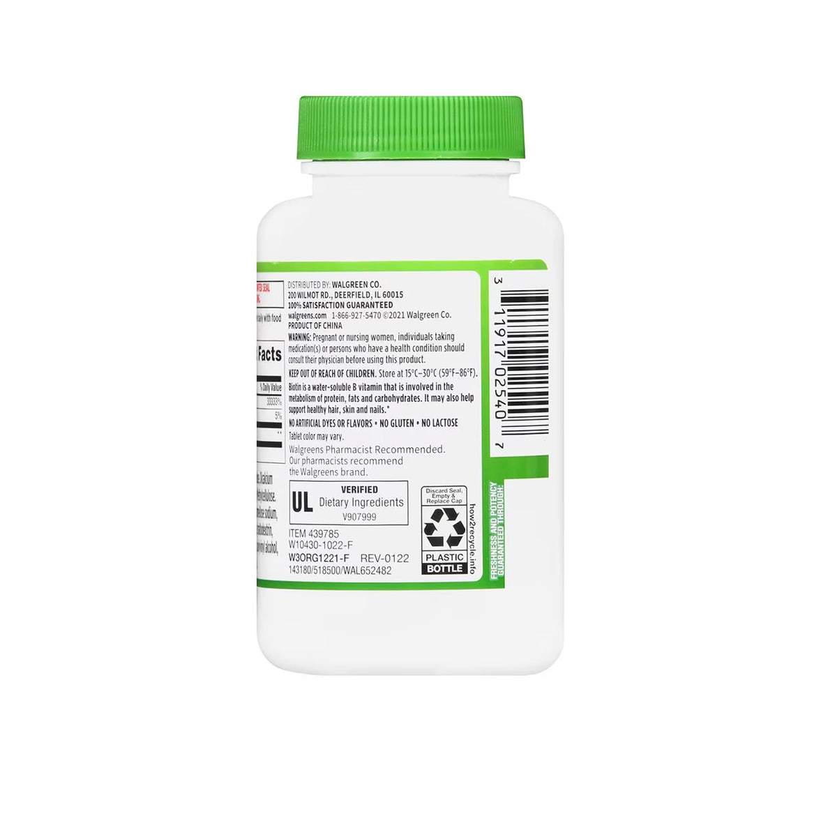Finest Nutrition Biotin + Keratin - 150 Tablets - image 3