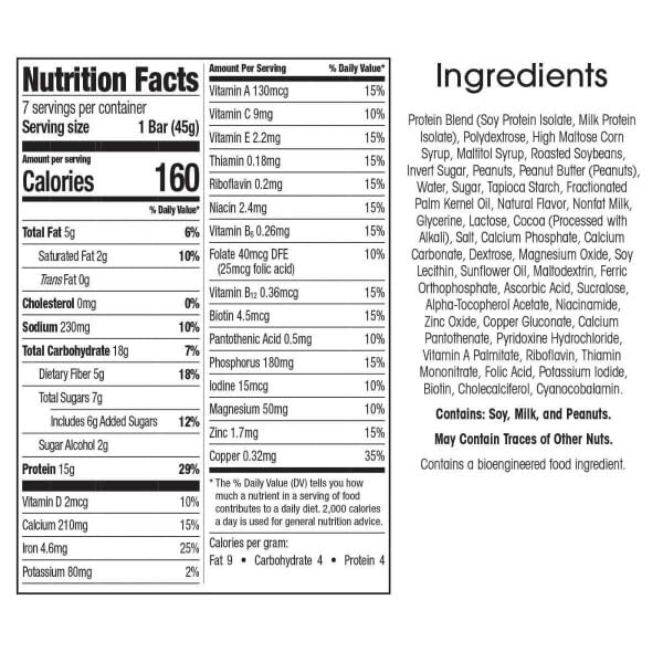 ProteinWise Nutrition Bars