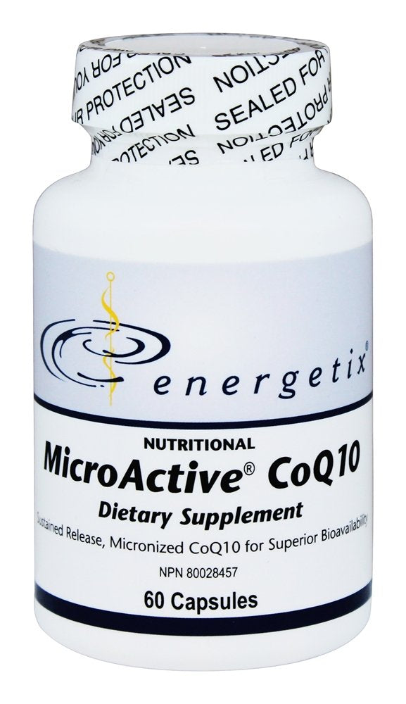 Energetix MicroActive CoQ10 - 60 Capsules