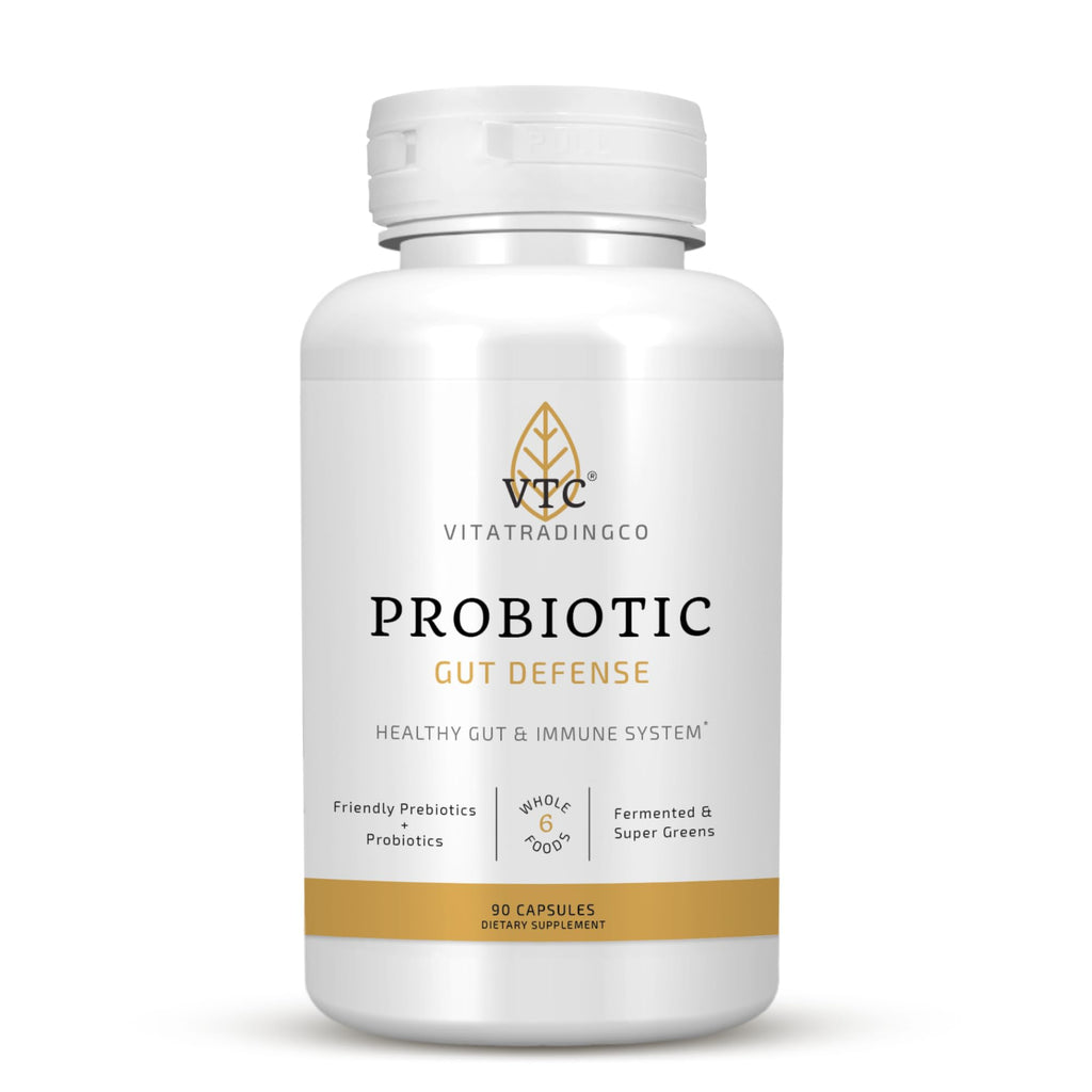 VTC Probiotic Gut Defense - 90 Vegetable Capsules