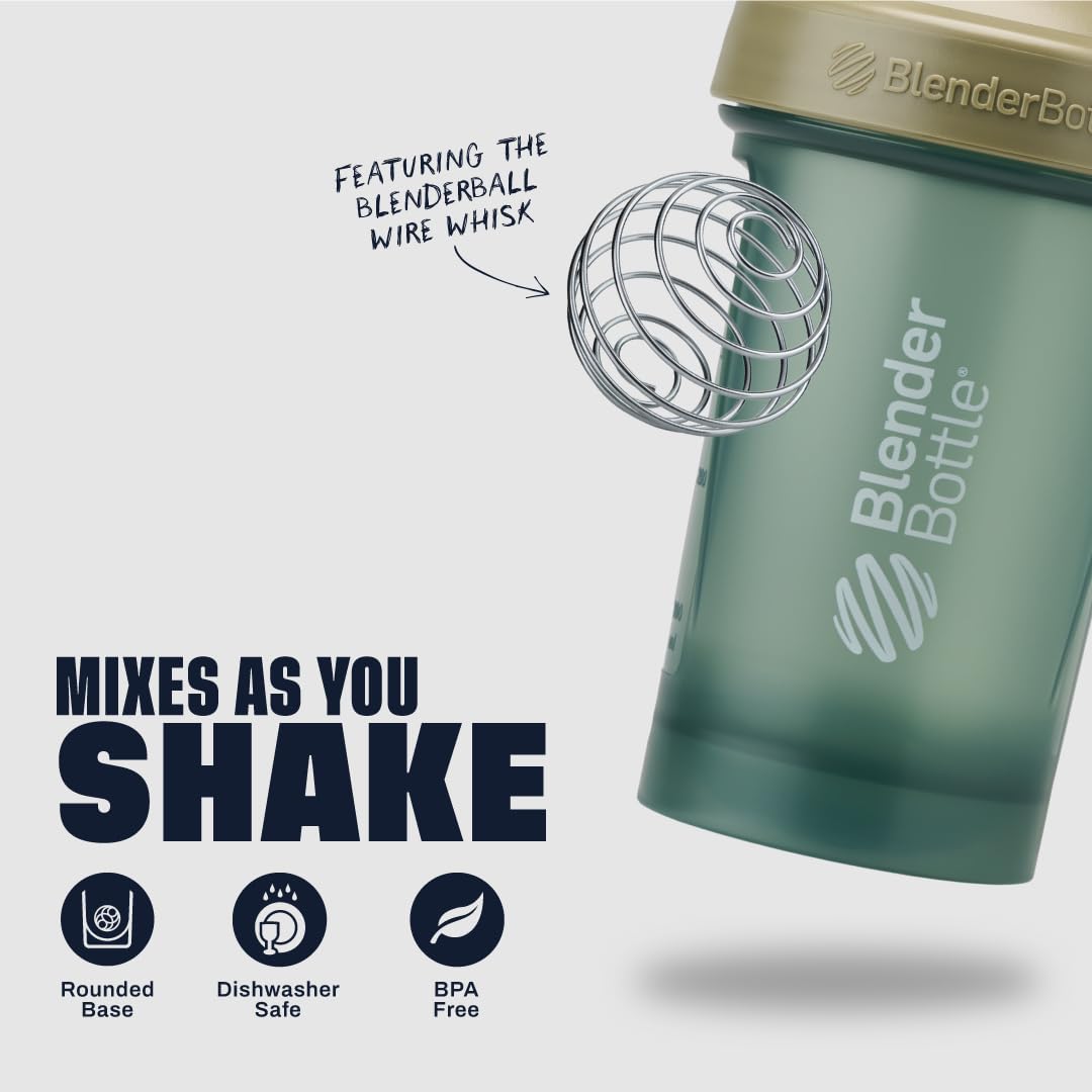 BlenderBottle Classic V2 Shaker Bottle Perfect for Protein Shakes