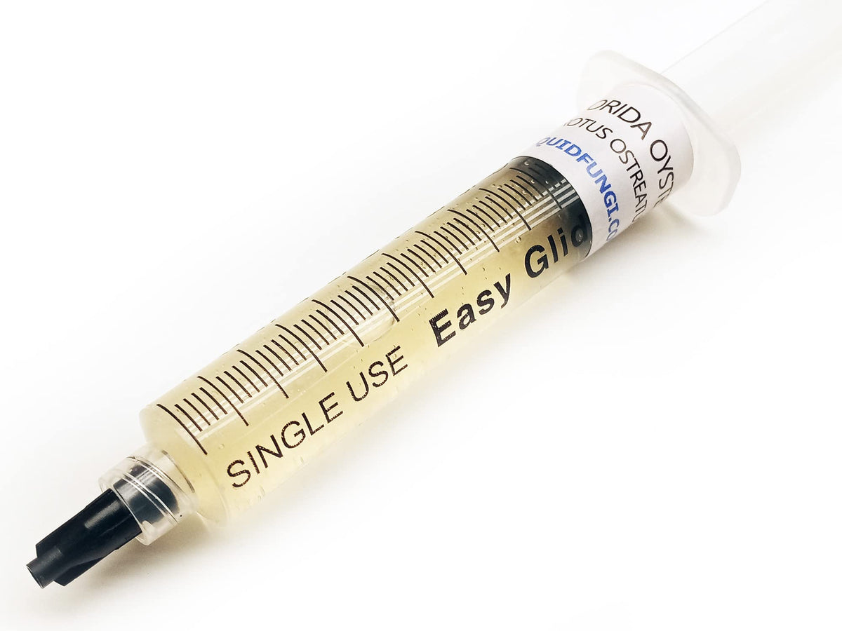 Mushroom Liquid Culture Syringe - Spore Free Live Mycelium