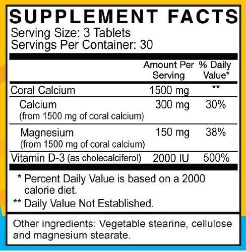 Toeah SolarCal-D Marine Calcium Plus Vitamin D - image 3