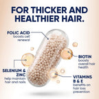 Moerie Ultimate Hair Boost Vitamins for Thicker Hair - 120 Capsules - image 3