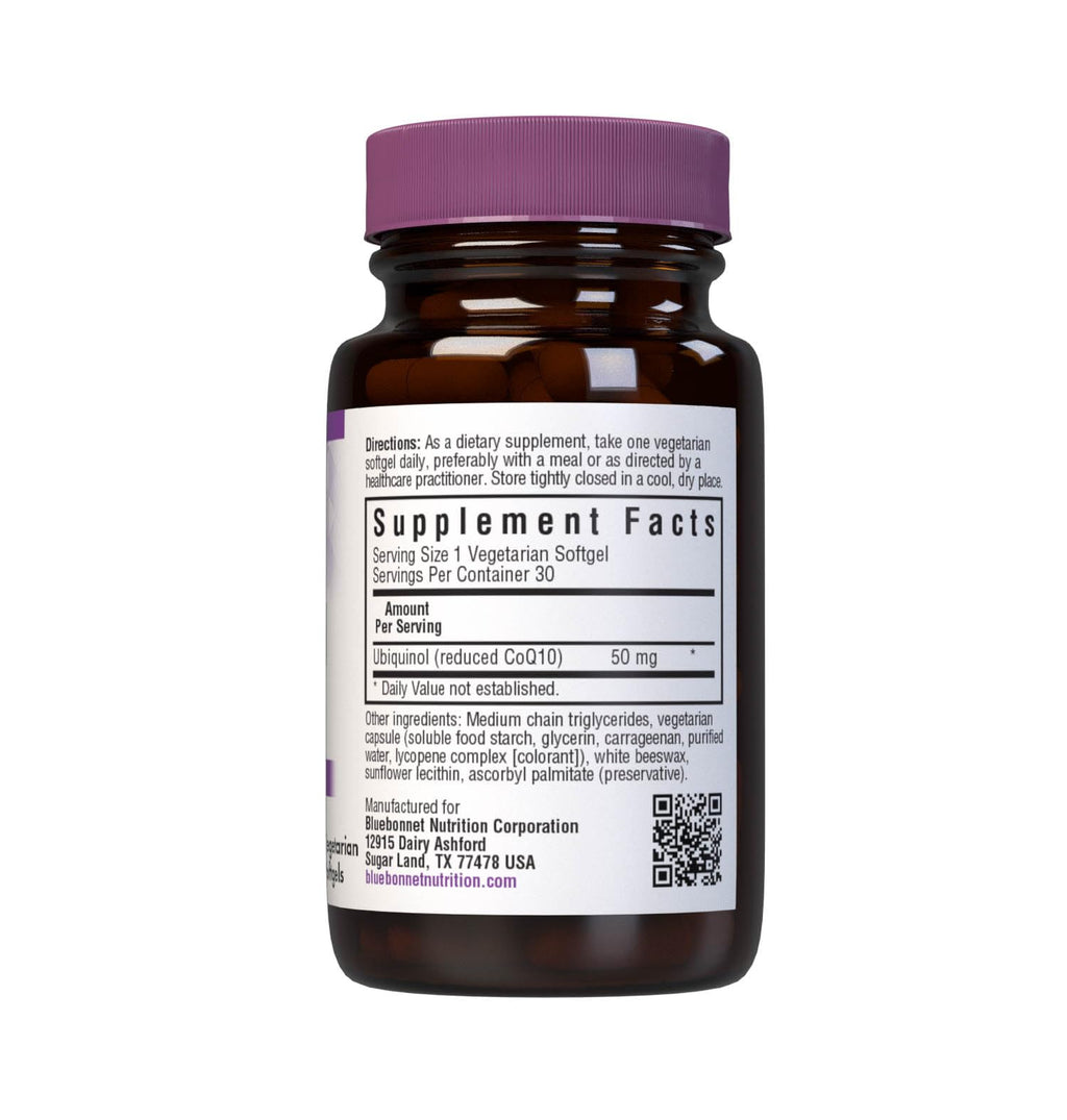 BlueBonnet Cellular Active CoQ10 Ubiquinol 50 mg - 30 Softgels - image 2