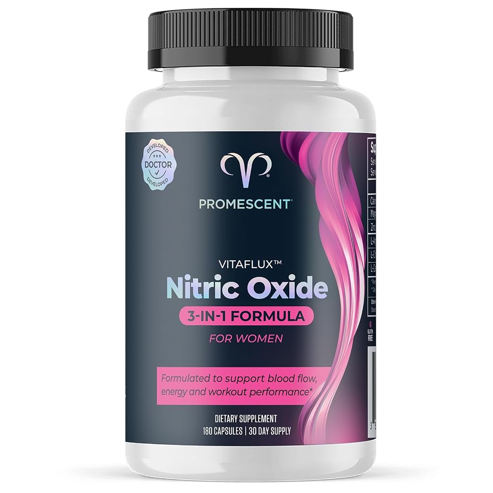 Promescent VitaFLUX Women's Nitric Oxide Booster - 180 Capsules