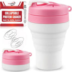 Tilcore Protein Shaker Bottle Collapsible - Food-Grade