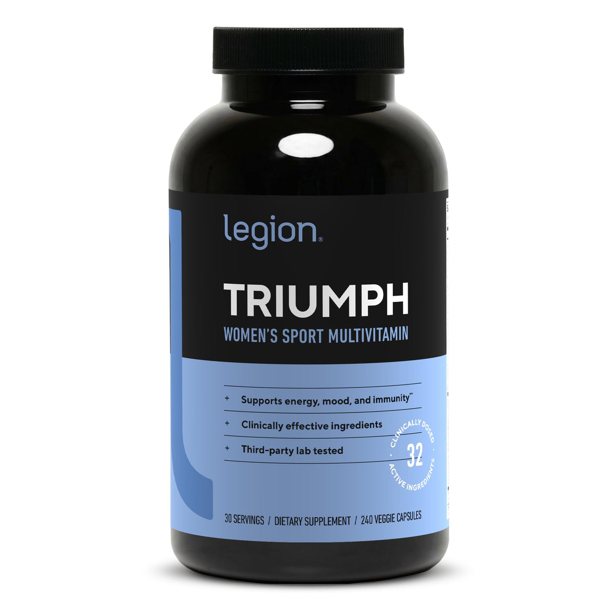 Legion Triumph Women's Sport Multivitamin - 240 Capsules