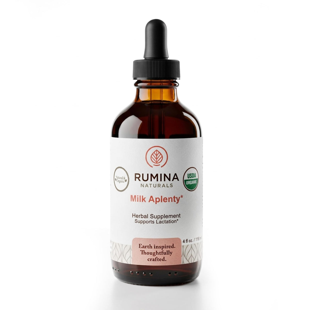Rumina Naturals Milk Aplenty Lactation Supplement - 4 Fl Oz