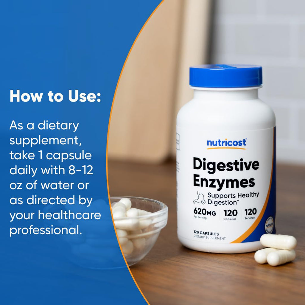 Nutricost Digestive Enzymes 335mg