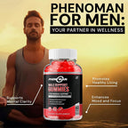 Indelo Phenoman for Men Gummies Muscle Growth Support - 180 Gummies - image 4