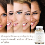 Herbal-avRay Glutathione Skin Whitening Capsules - 90 Vegan Capsules - image 8
