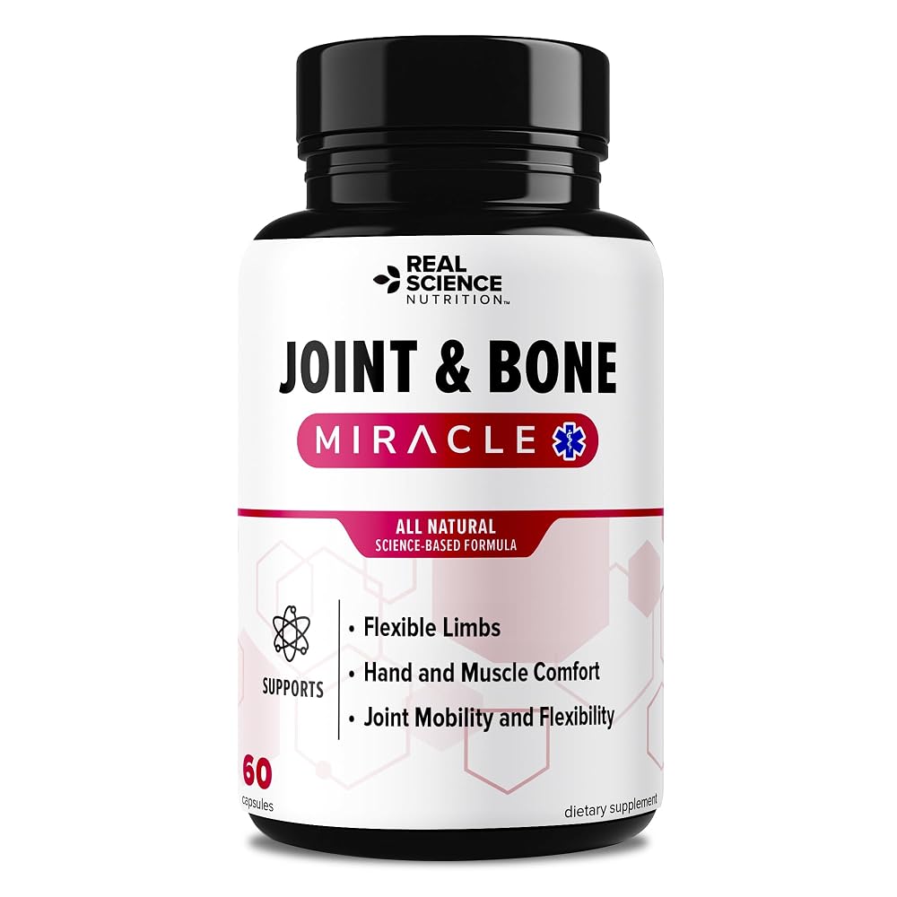 Real Science Nutrition Joint & Bone Support - 60 Capsules