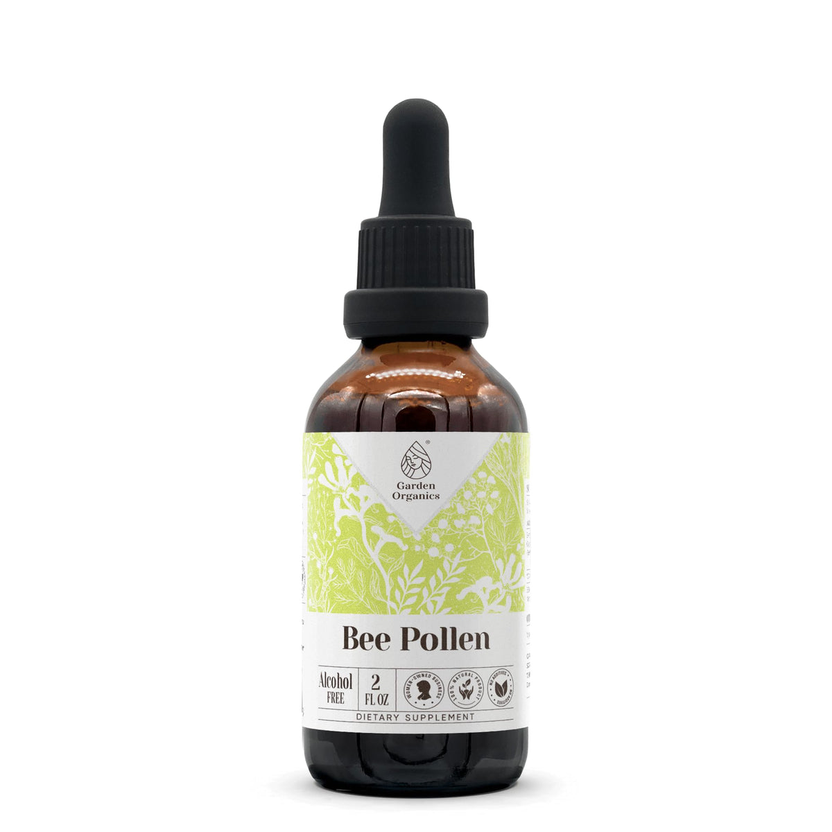 Garden Organics Bee Pollen Alcohol-Free Natural Tincture Extract