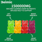 BEIMIC Naturals Fruit Hemp Gummies High Strength - 120 Count - image 7