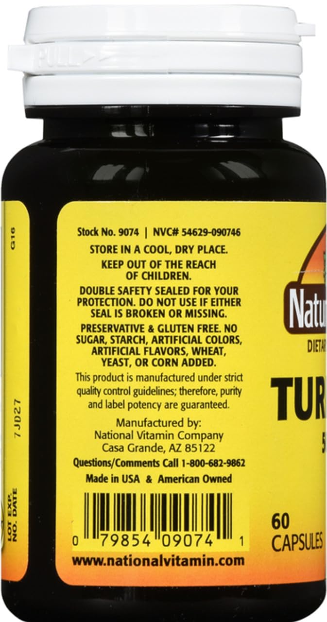 Xllent Nature's Blend Turmeric 500mg - image 3
