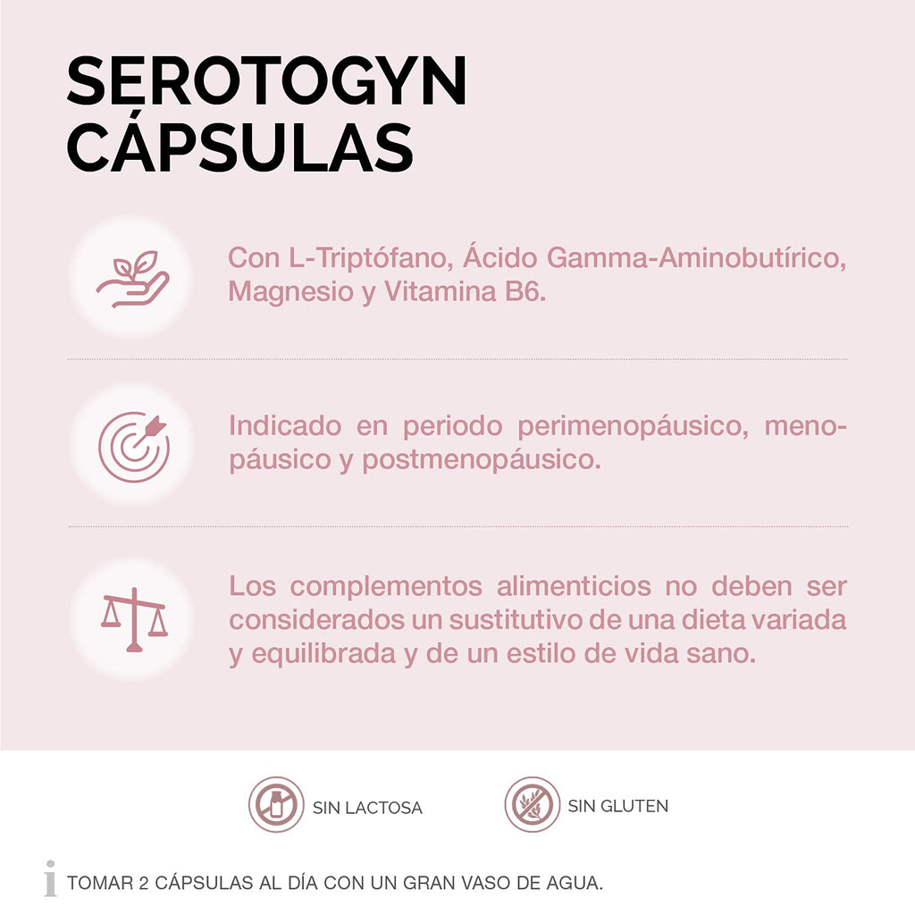 Cumlaude Serotogyn Nervous System Support - 60 Capsules - image 2