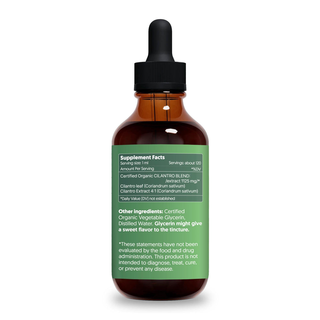 HERBANA MANUFACTURING Cilantro Leaf Liquid Extract Tincture - 4 FL OZ - image 6