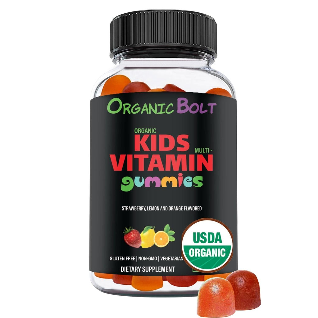 OrganicBolt Kids Multivitamin Gummies Immune Support - 60 Count