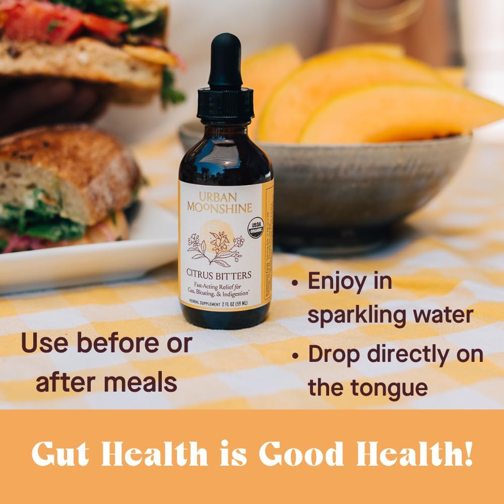 Urban Moonshine Citrus Digestive Bitters for Gut Health - 8 Fl Oz - image 4