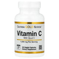 California Gold Nutrition Vitamin C Quali-C 1000 mg - 60 Vegetarian Capsules