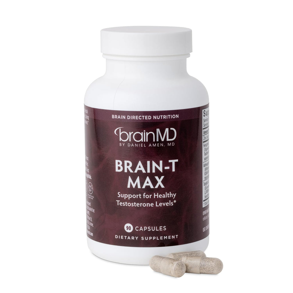 BrainMD Brain T-Max Testosterone Support - 60 Capsules