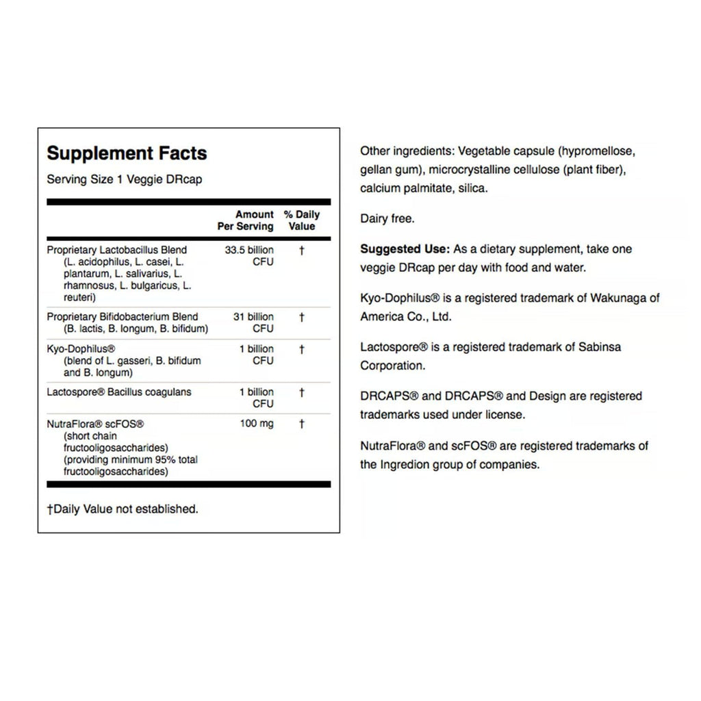 Swanson Ultra Potency Probiotic Digestive Health Immune System