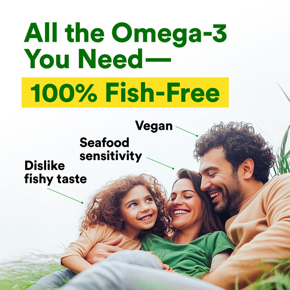 LABO Nutrition OmaxPure Vegan Omega-3 Algae Oil 1000mg - 120 Softgels - image 7