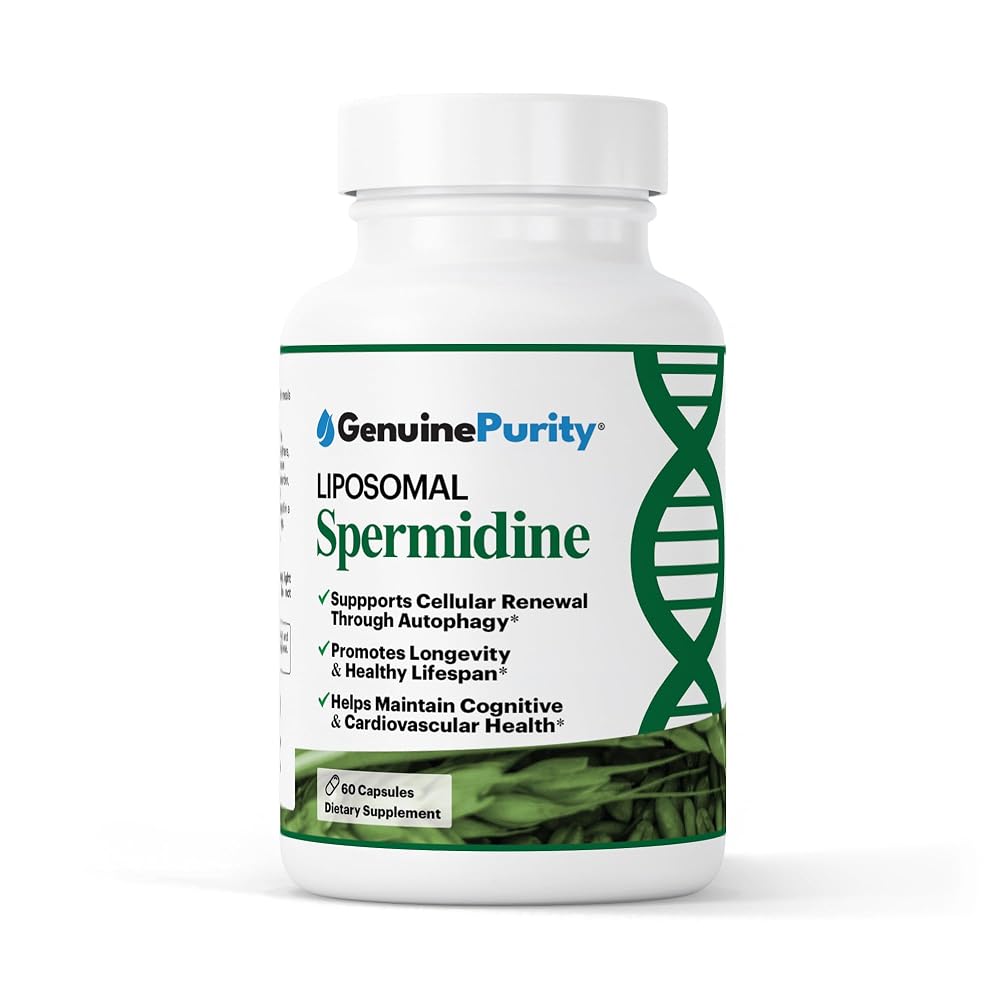 GenuinePurity Liposomal Spermidine 8mg - 60 Capsules