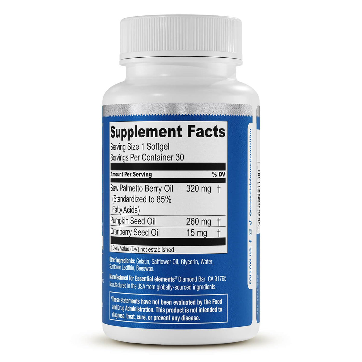 Essential Elements Saw Palmetto - Parent