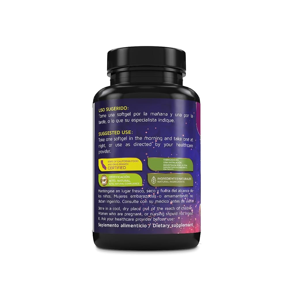 Betel Natural Xtermina Hongos Oregano Oil Softgels - 90 Softgels - image 3