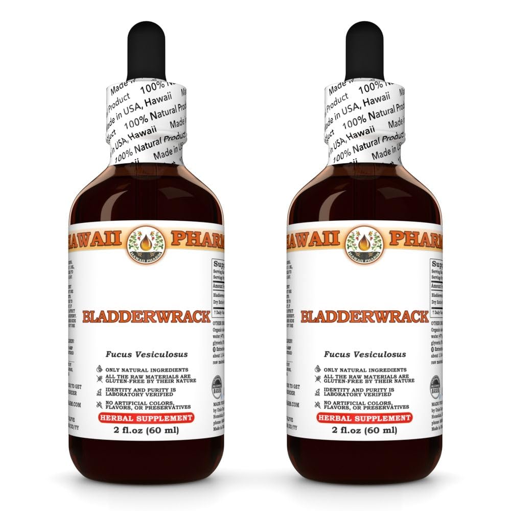 Hawaii Pharm Bladderwrack (Fucus vesiculosus) Whole Plant Liquid