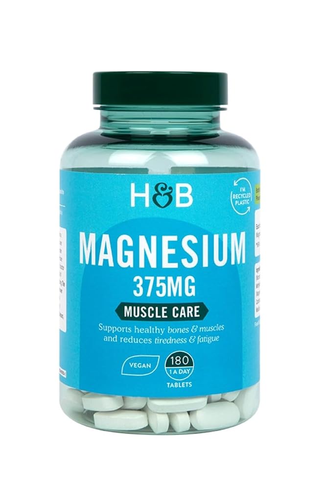 Generic Holland and Barrett Magnesium 375mg - 180 Tablets