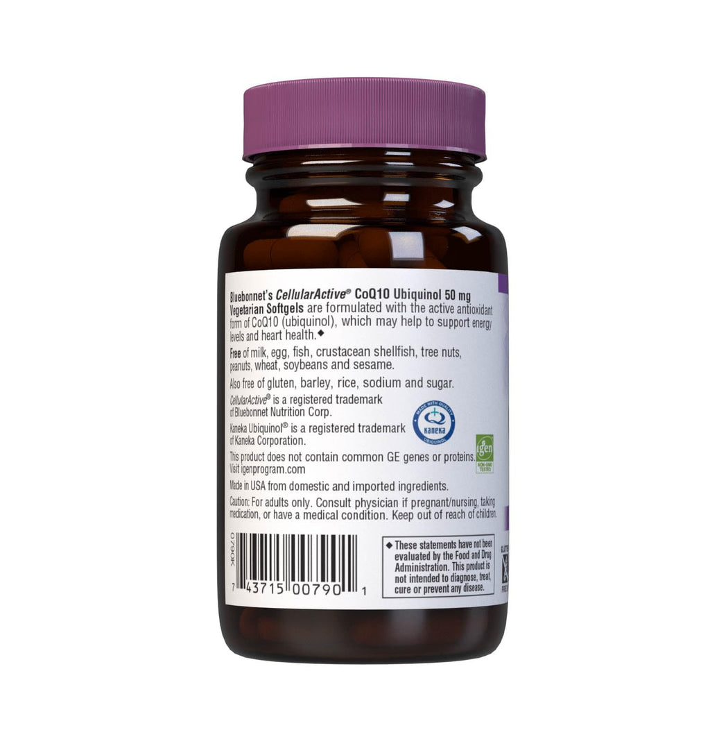BlueBonnet Cellular Active CoQ10 Ubiquinol 50 mg - 30 Softgels - image 3