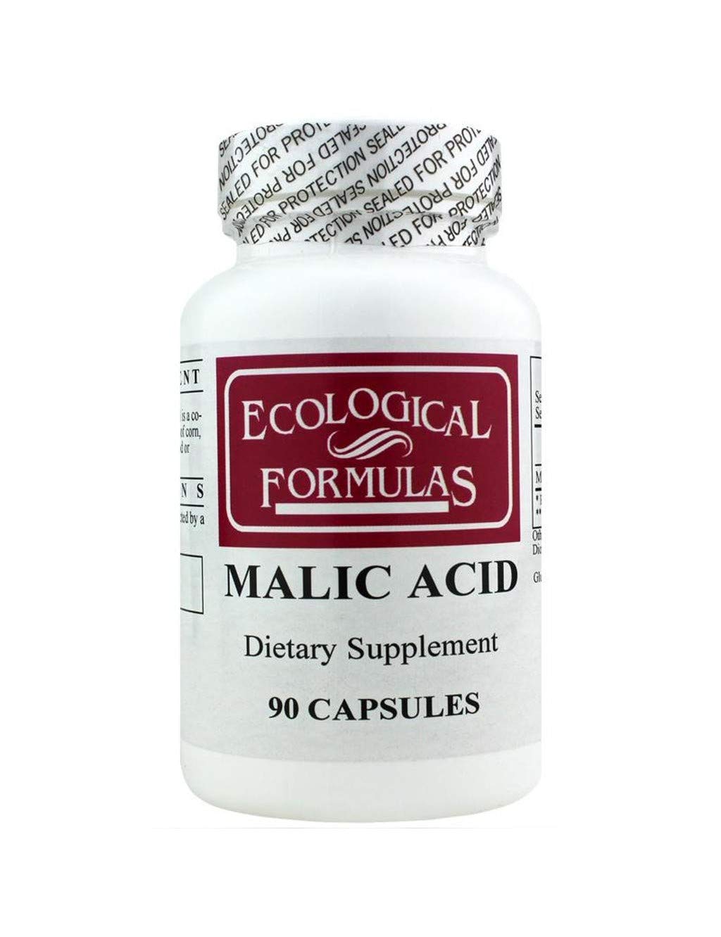 Ecological Formulas Malic Acid 600 mg - 90 Capsules