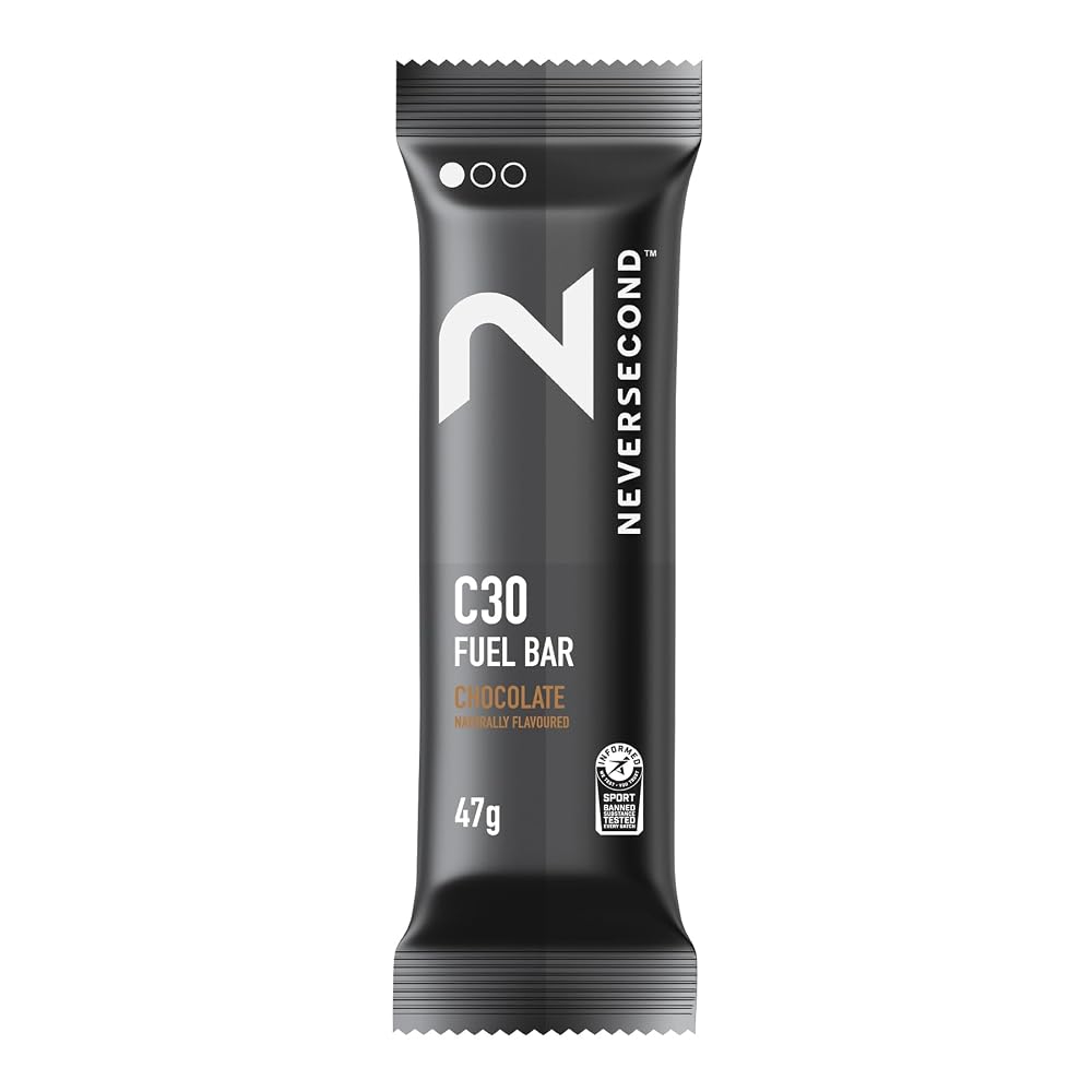 Neversecond C30 Fuel Bar, Fast-Absorbing Carbs