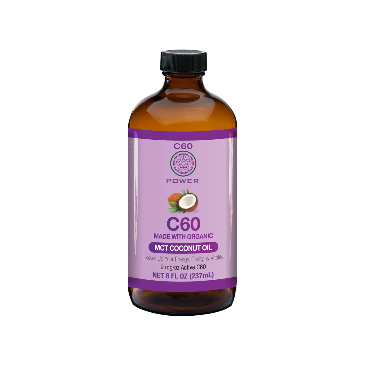 C60 Power Organic MCT Coconut Oil