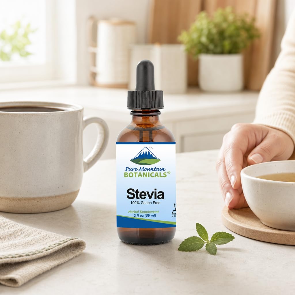 Pure Mountain Botanicals Liquid Stevia Drops
